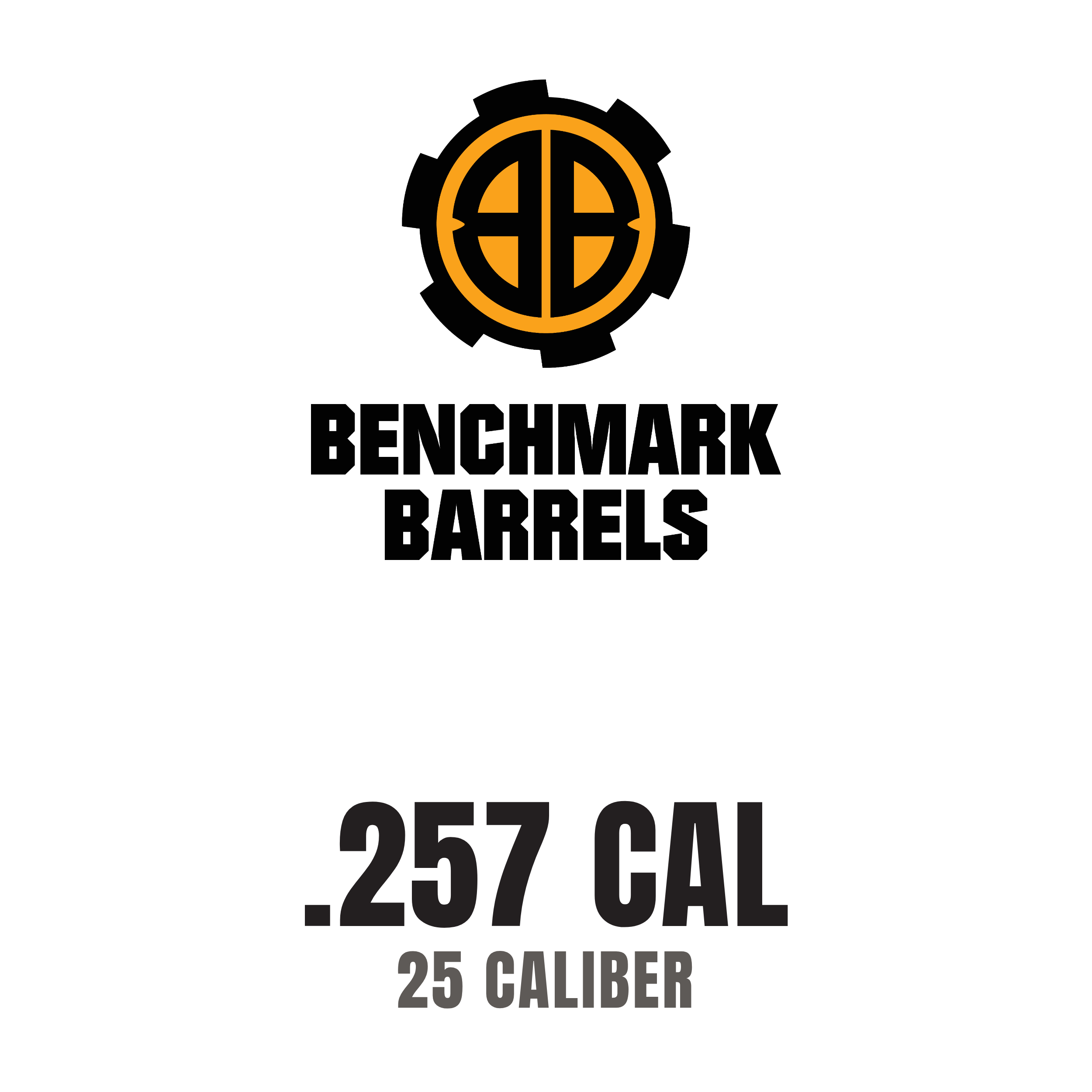 Benchmark Barrels .257 (25 cal) Barrel Blank - Built to Order