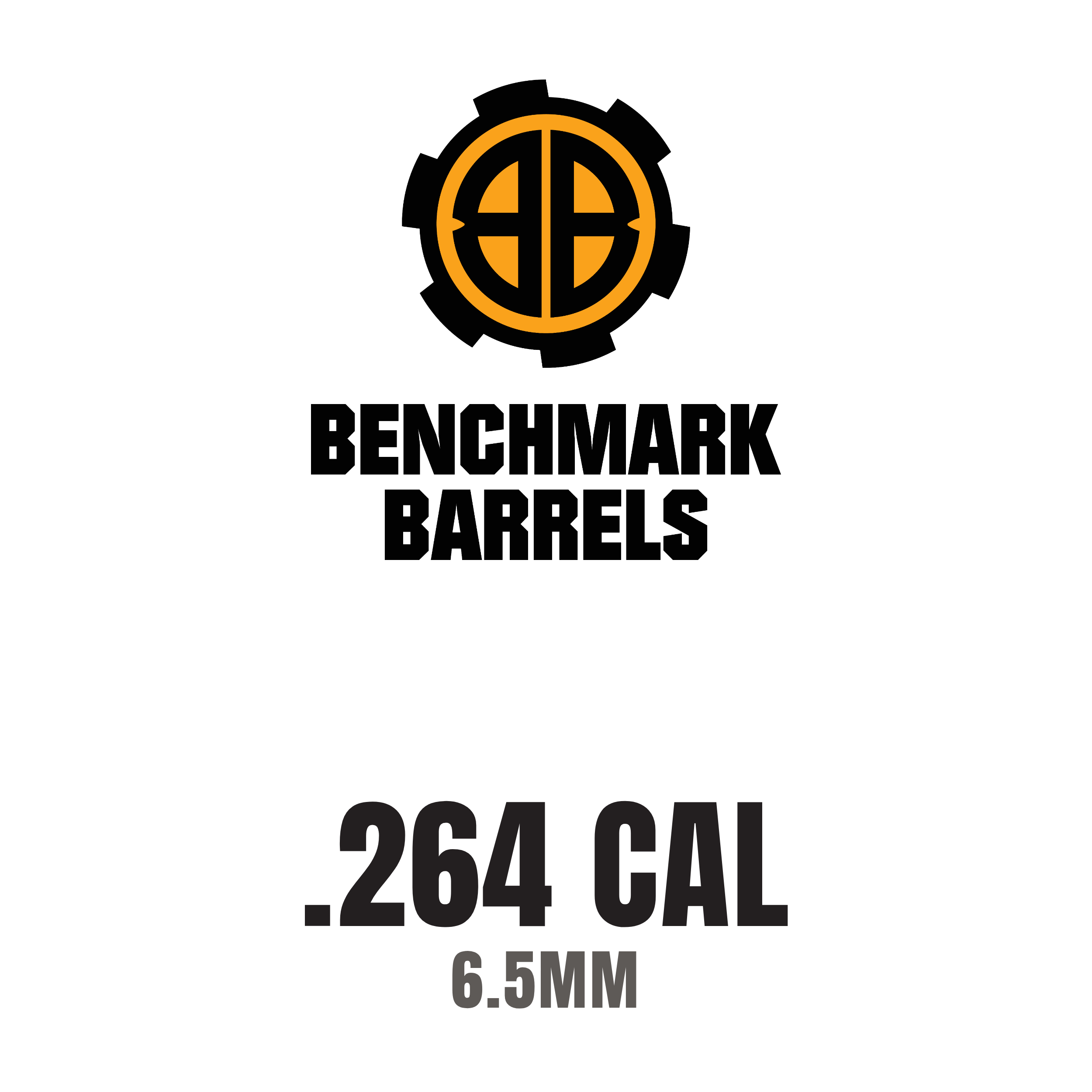 Benchmark Barrels .264 (6.5mm) Barrel Blank - Built to Order