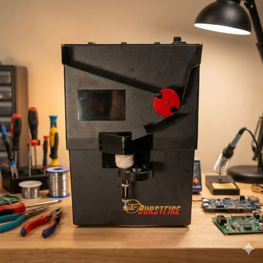Burstfire - 2 in 1 Brass Case Induction Annealing Machine & Case Prep Center (Backordered)