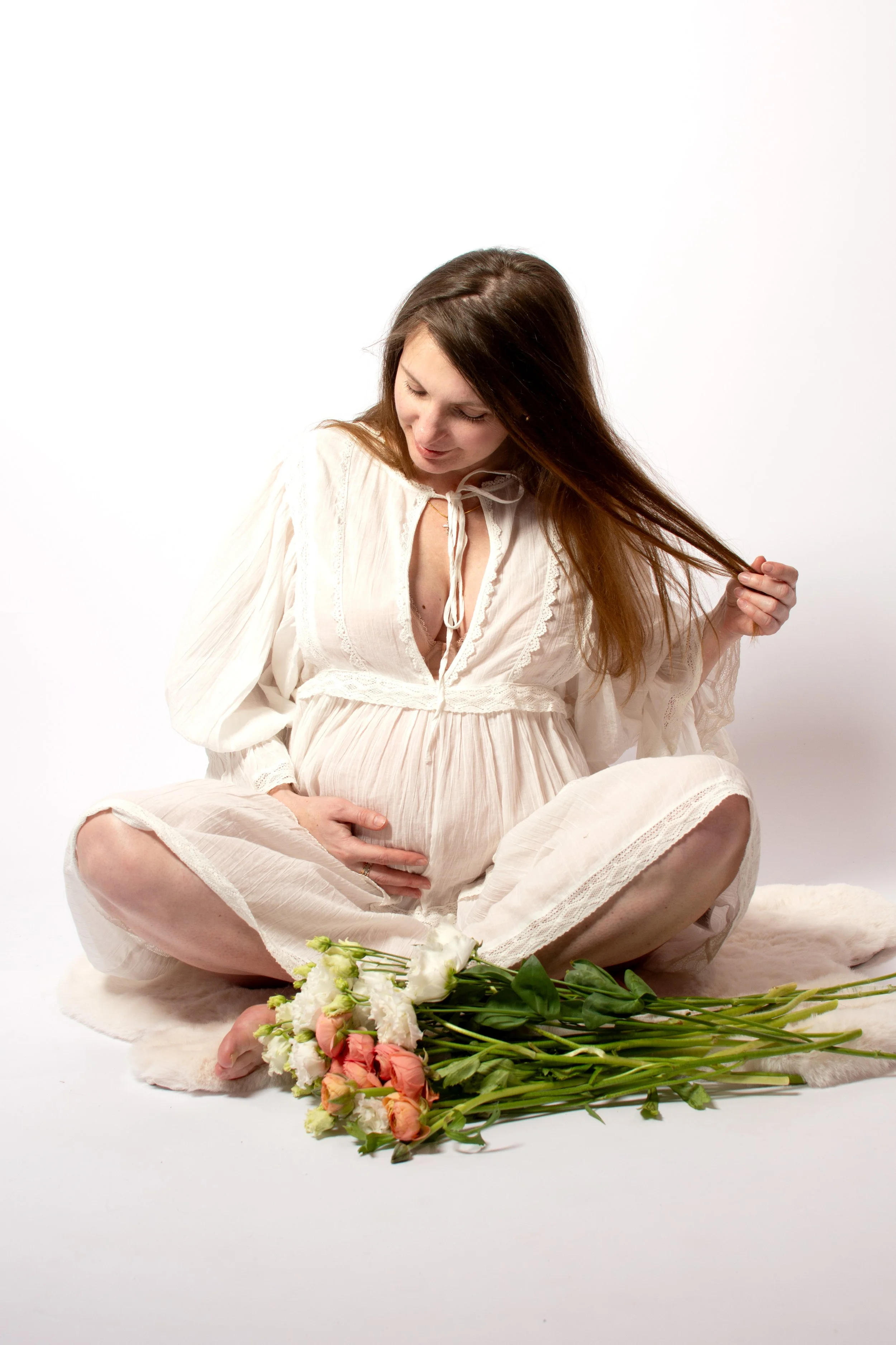 zwangerschap fotoshoot Antwerpen