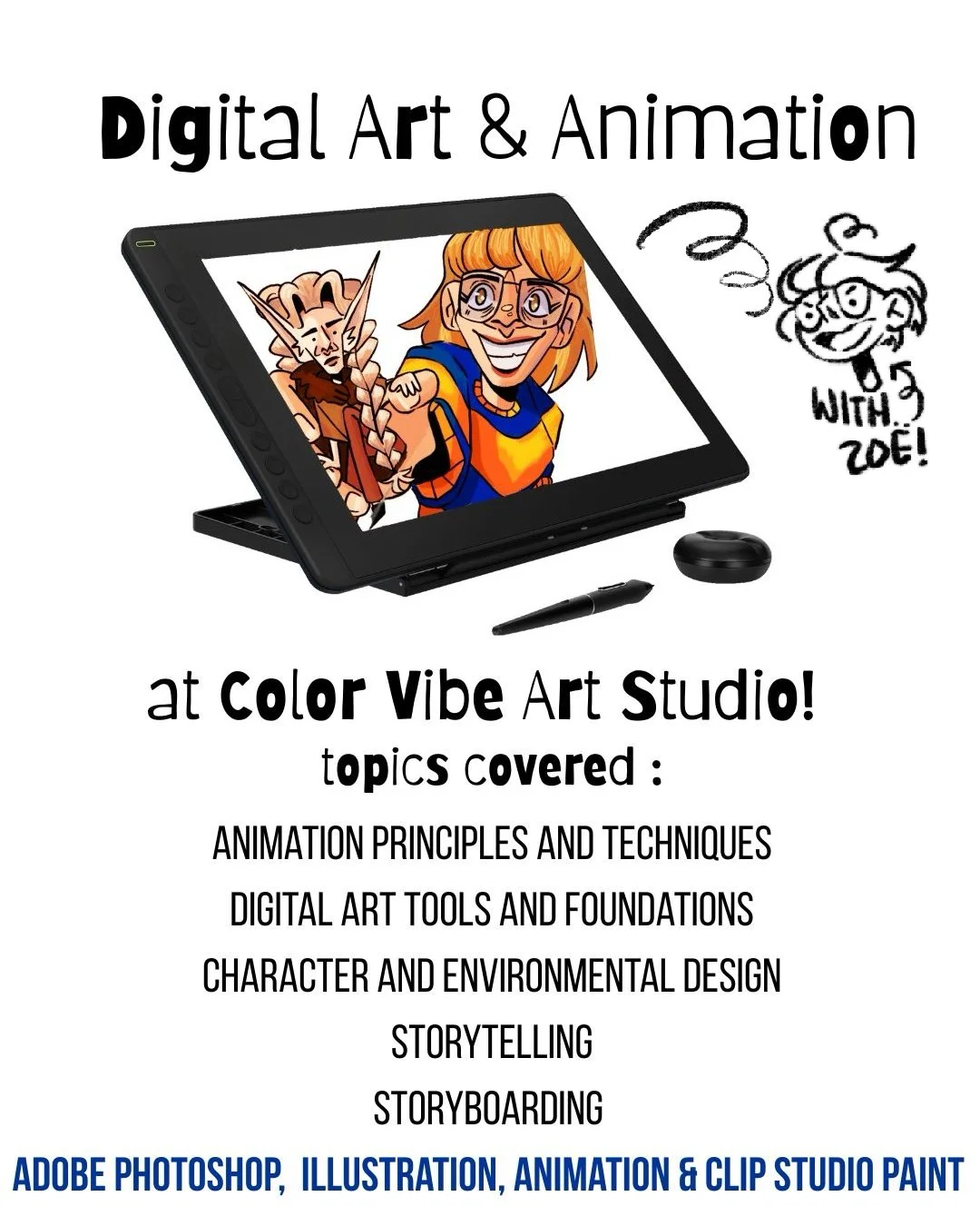 Portfolio and Digital Art &amp; Animation