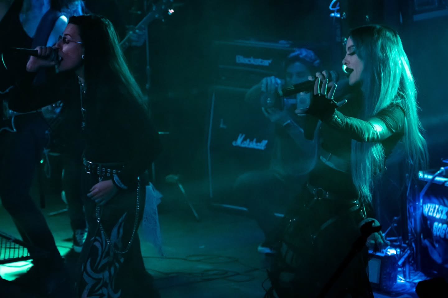 Post 2 from the latest concert shenanigans. 
Stitched up heart, Lauren Babic, Eyes Set to Kill.