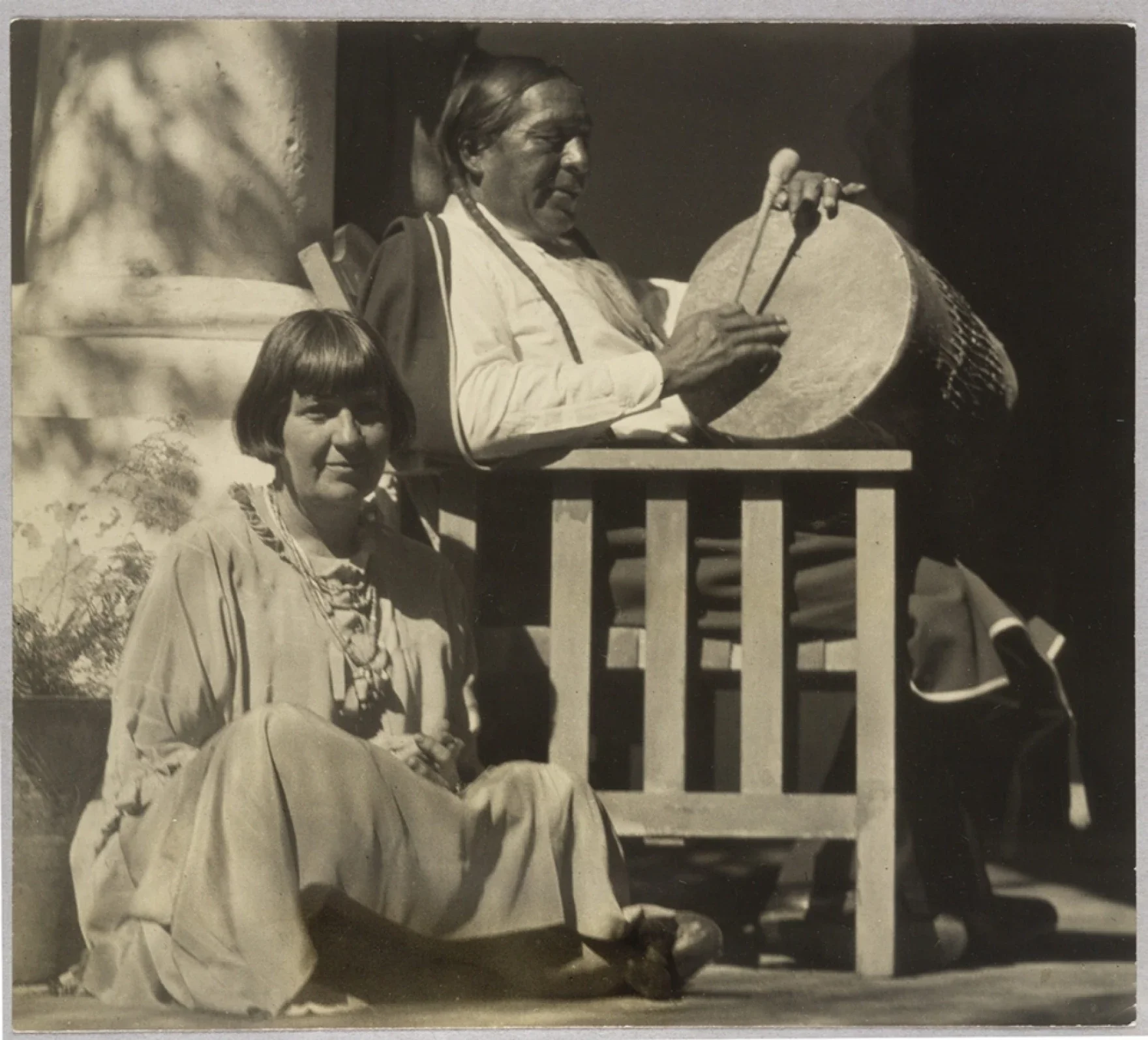 Mabel Dodge Luhan and Tony Luhan
