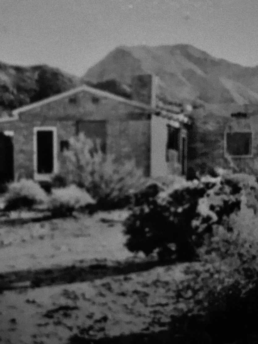 One of the few early photographs of Agnes Pelton’s beloved home.