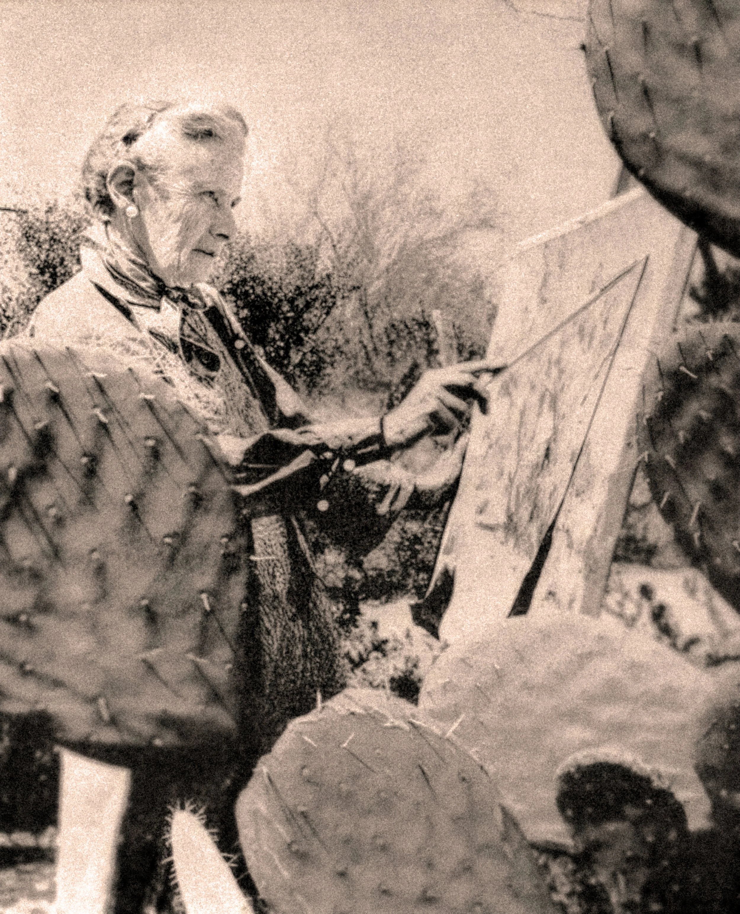 Agnes Pelton in later life, 1957.