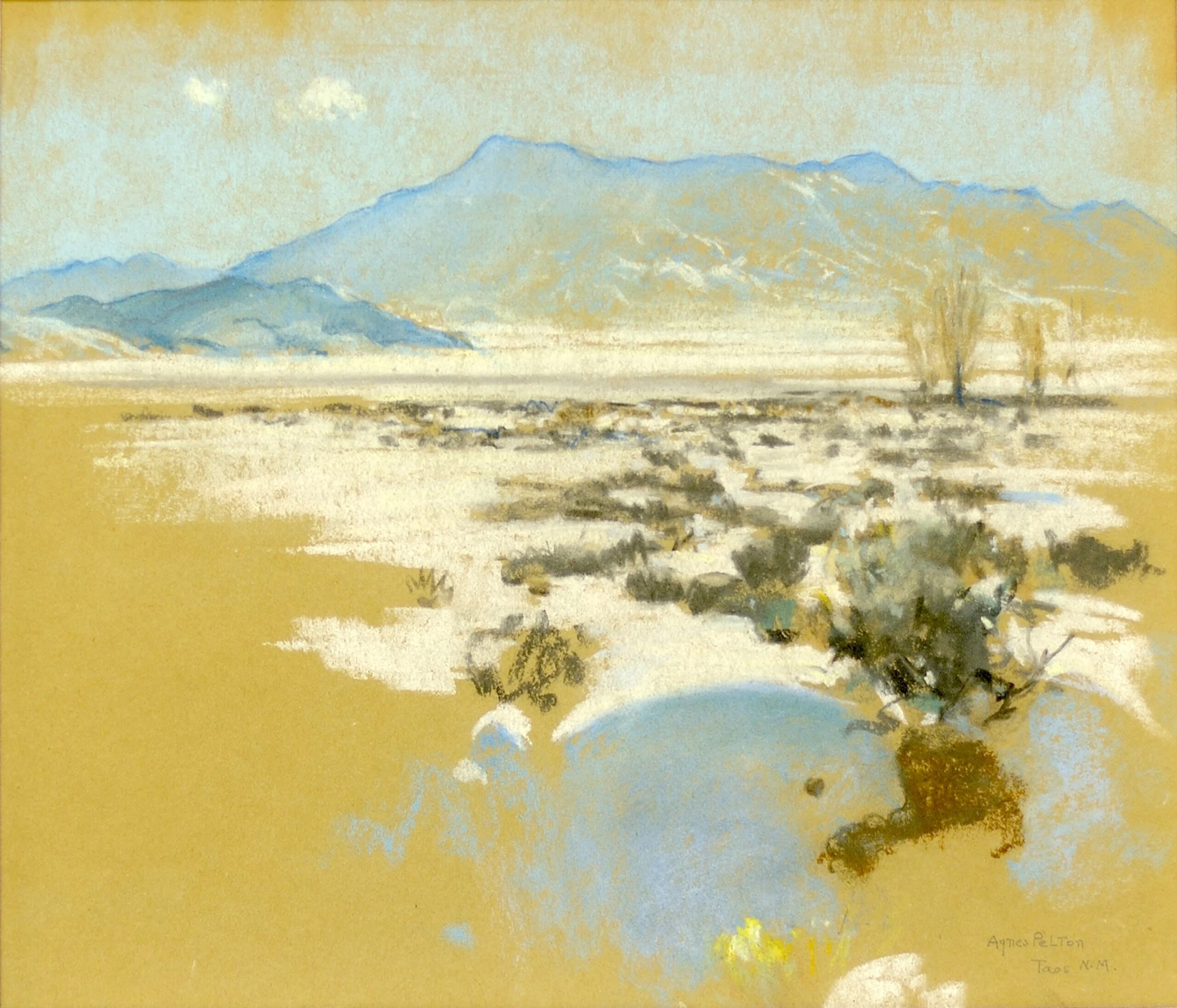 Taos Landscape, Agnes Pelton
