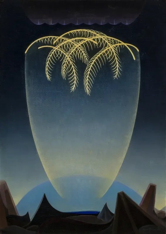 Agnes Pelton — Messengers, 1932