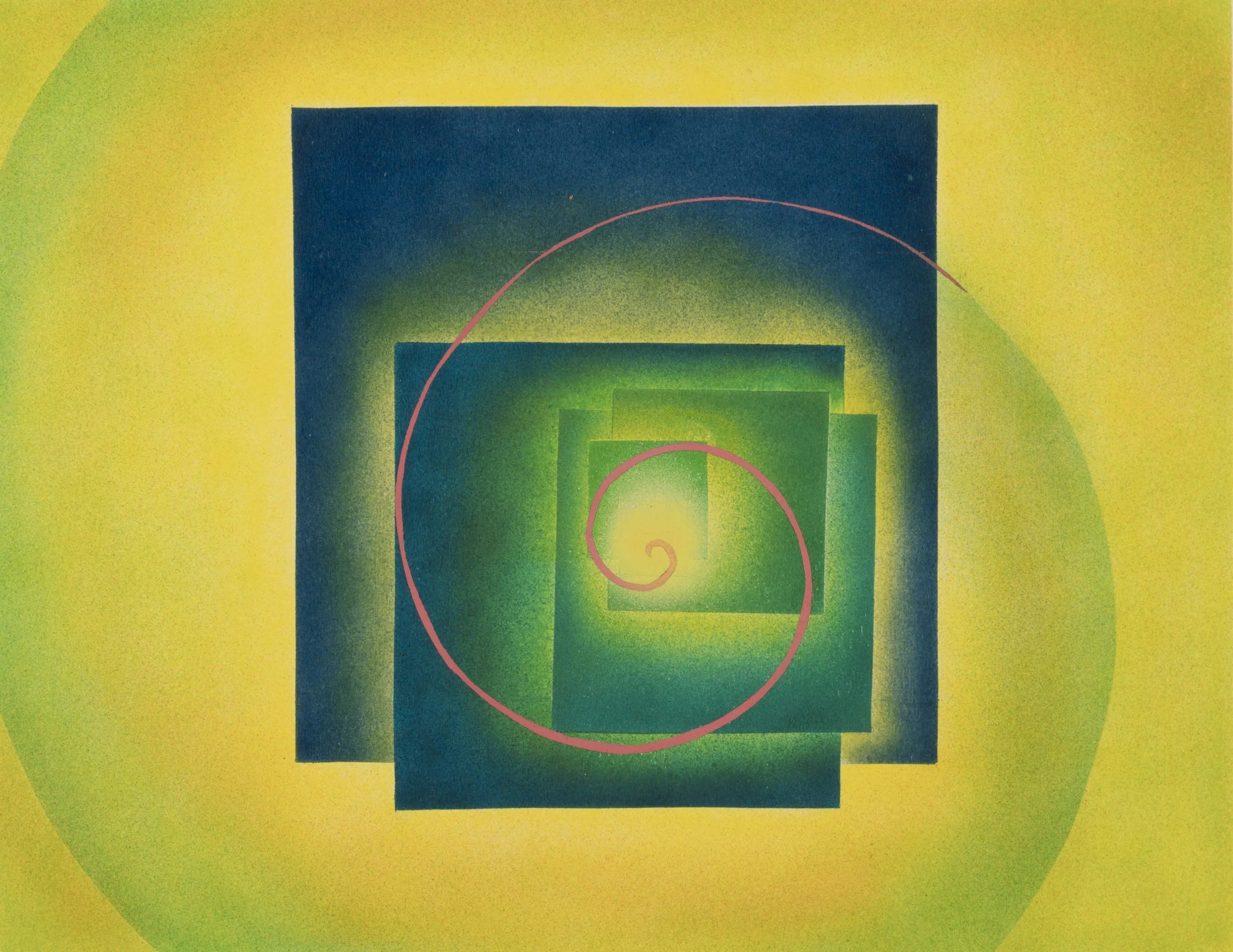 Horace Towner Pierce — Frame 12, Second Movement, (the Crystal)  from The Spiral Symphony, 1938
