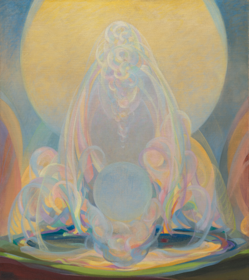 Fountains, 1926 — Agnes Pelton. Photograph by Peter Palladino