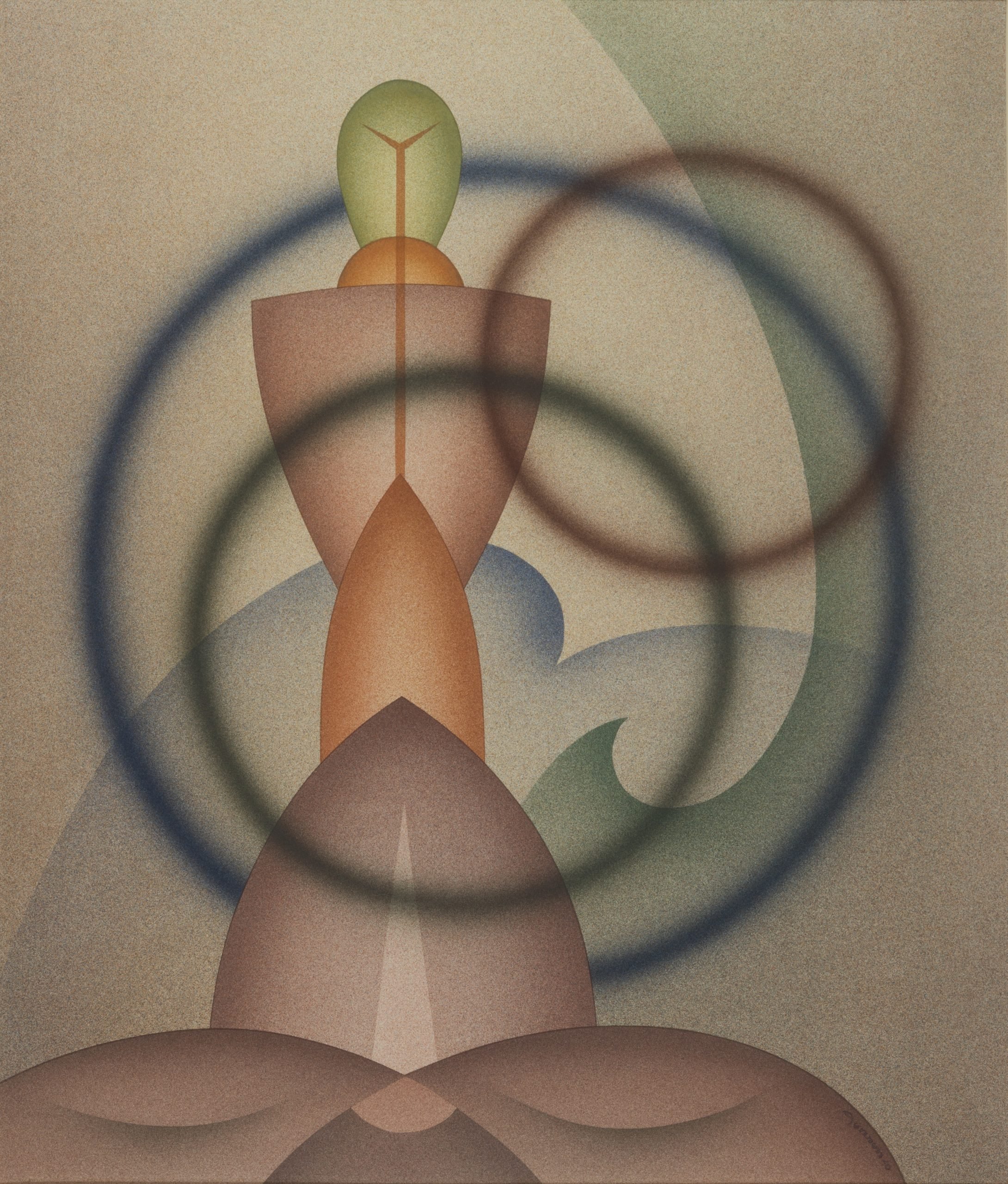 Raymond Jonson — Esoteric Trilogy - 3rd State - 1940