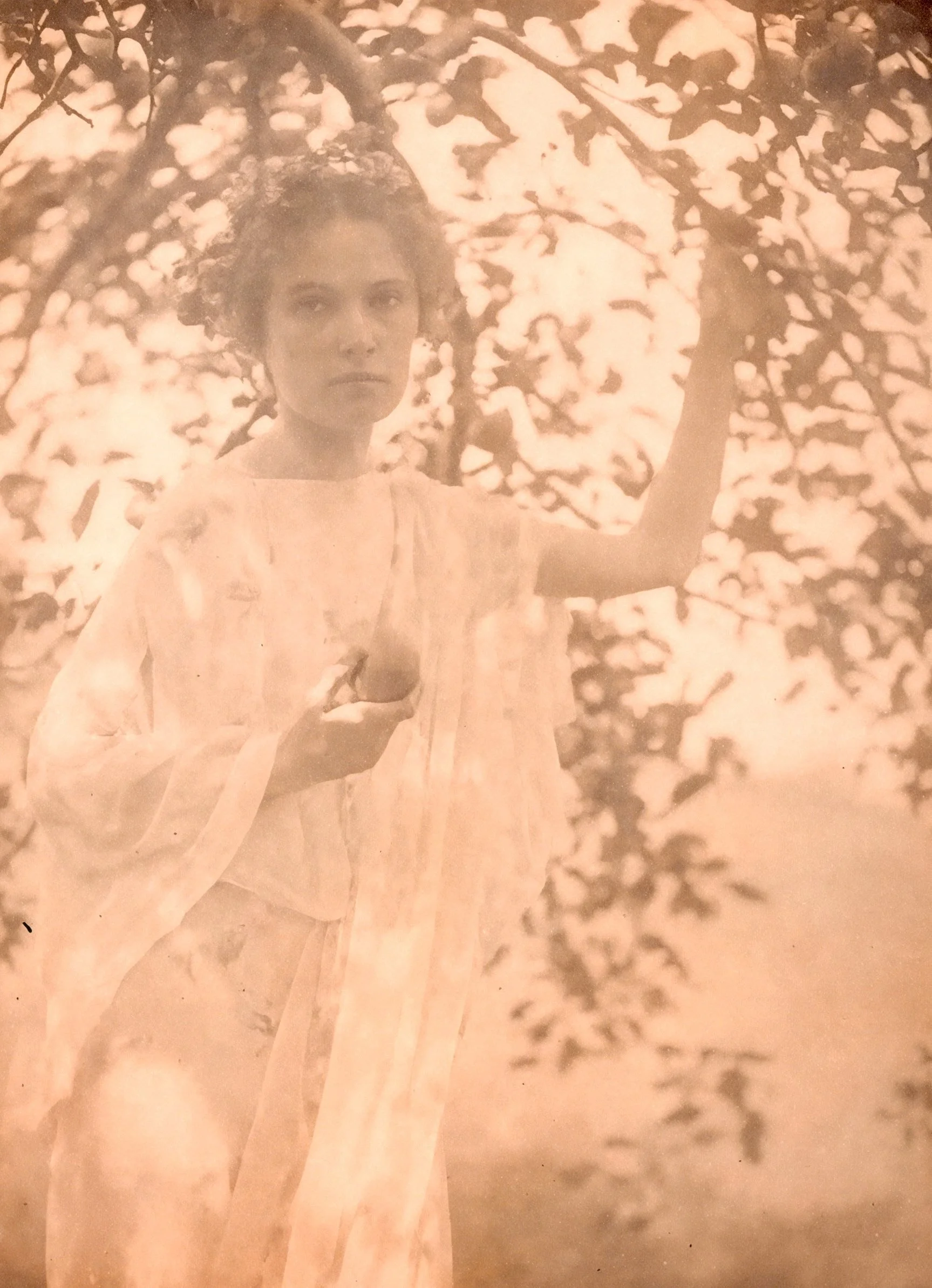 Photo of Agnes Pelton by Alice Boughton, 1909. Courtesy of Nyna Dolby.