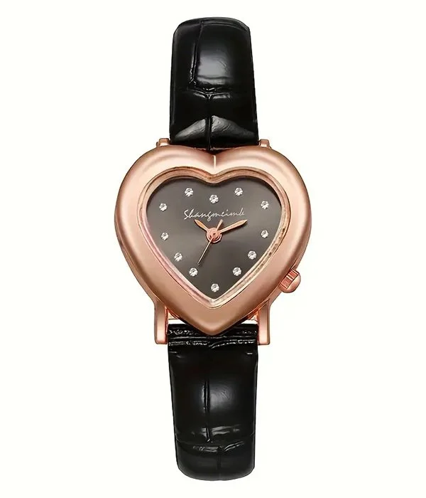 Heart Elegance Rose Gold Watch