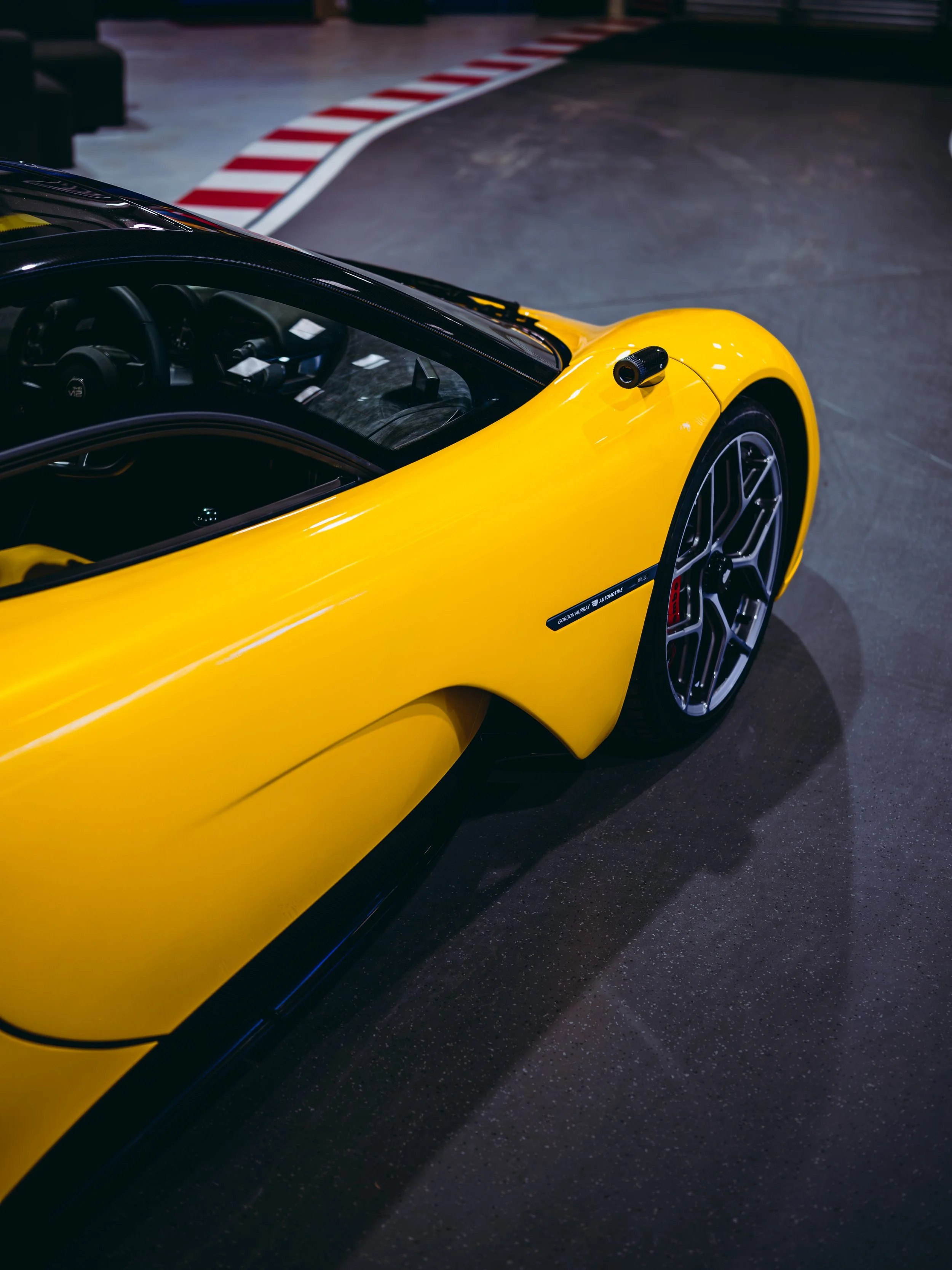 GMA T.50 right Side top down Shot