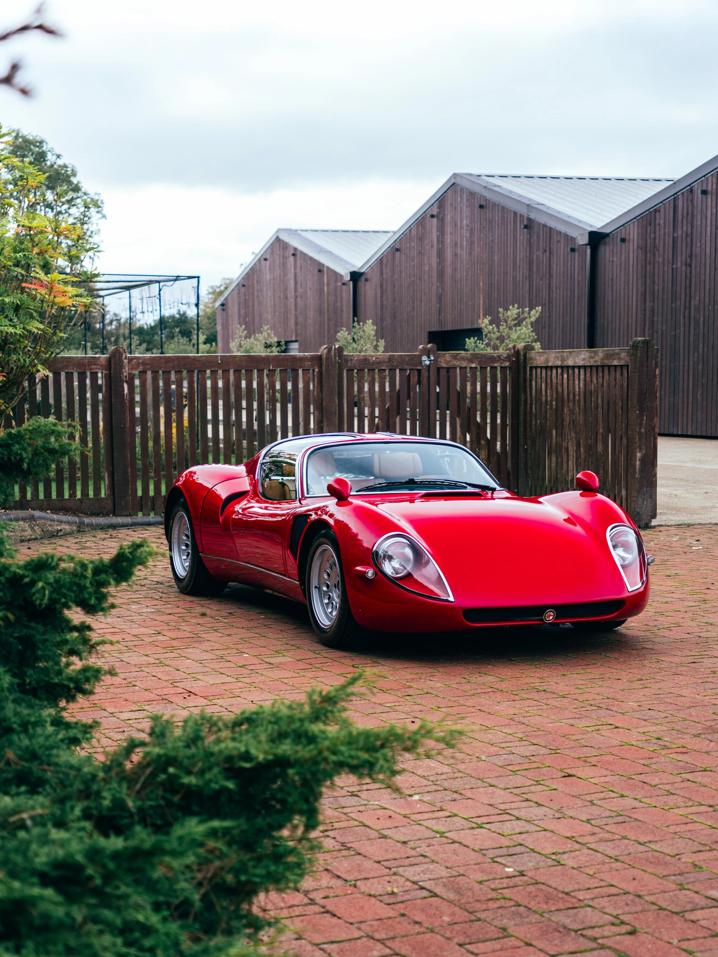 R33 Stradale Front 3/4 Shot