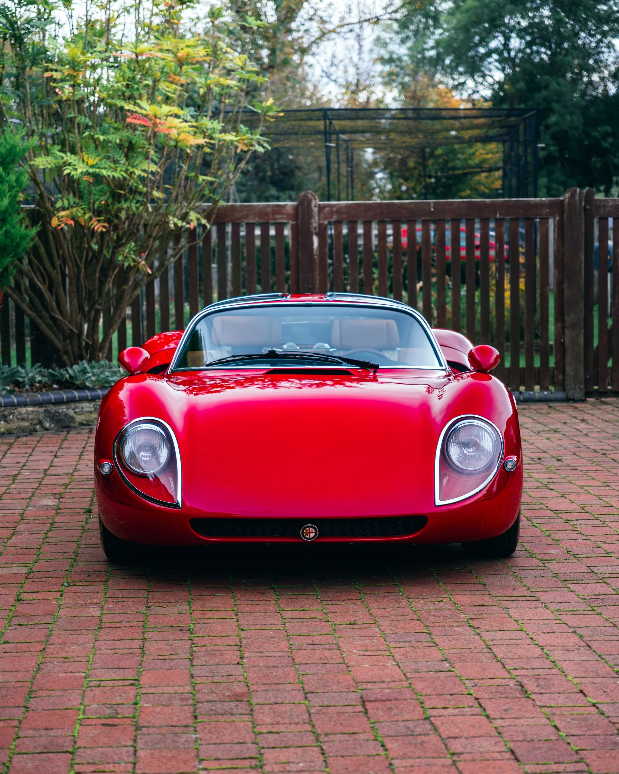 R33 Stradale Front Head On Shot