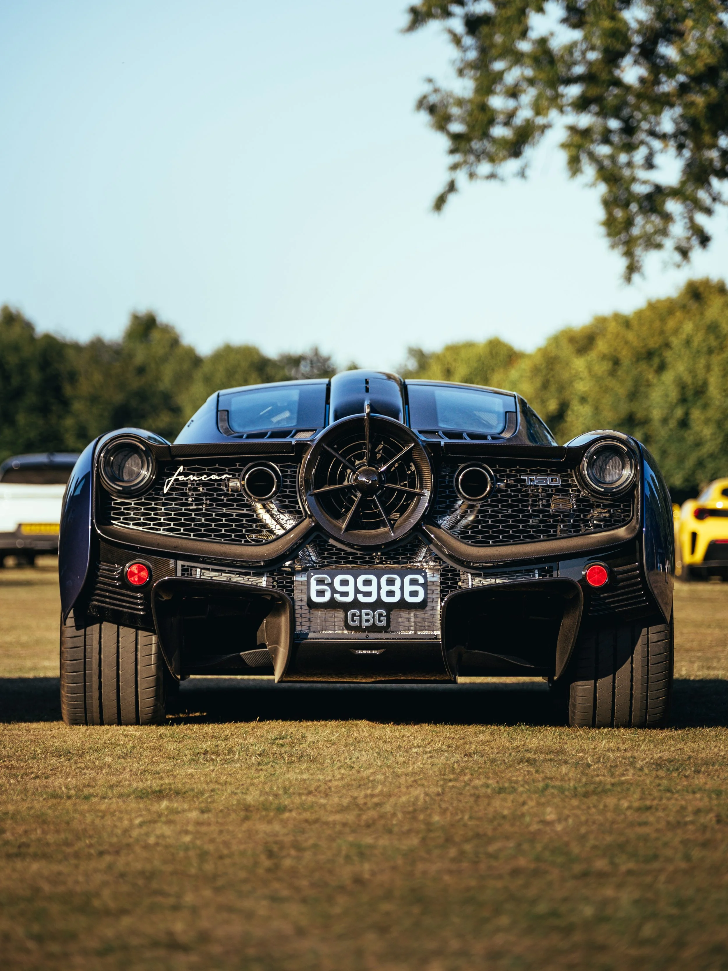 GMA T.50 Chassis 098 photographed during a private automotive photoshoot