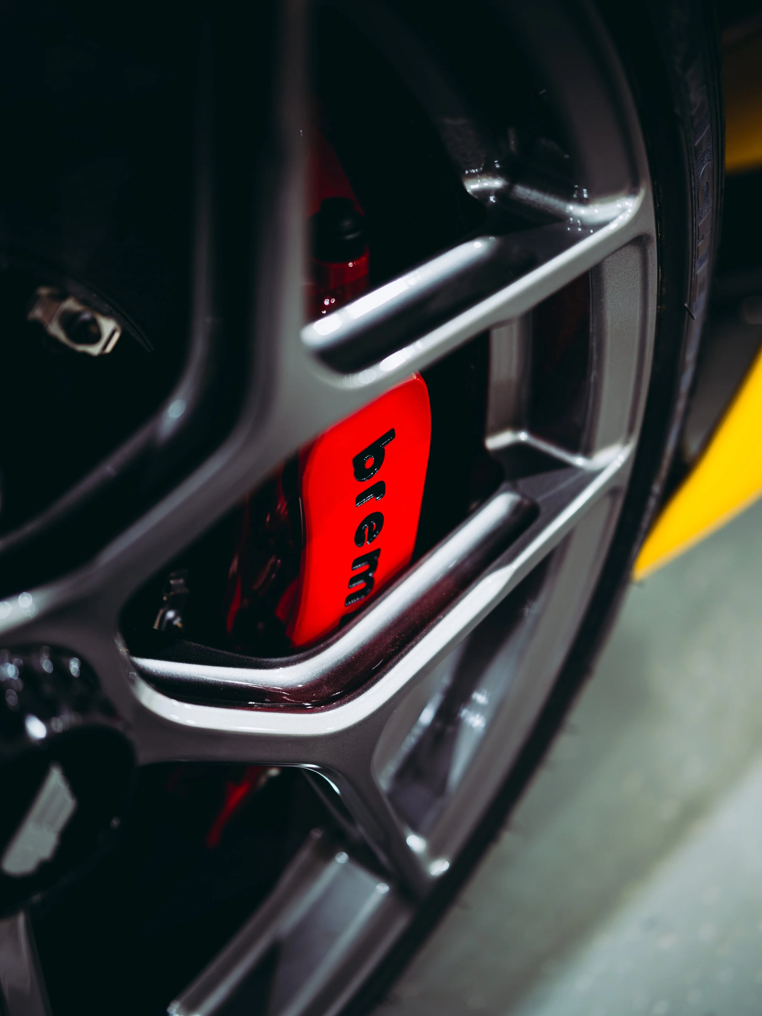 GMA T.50 brake pad shot