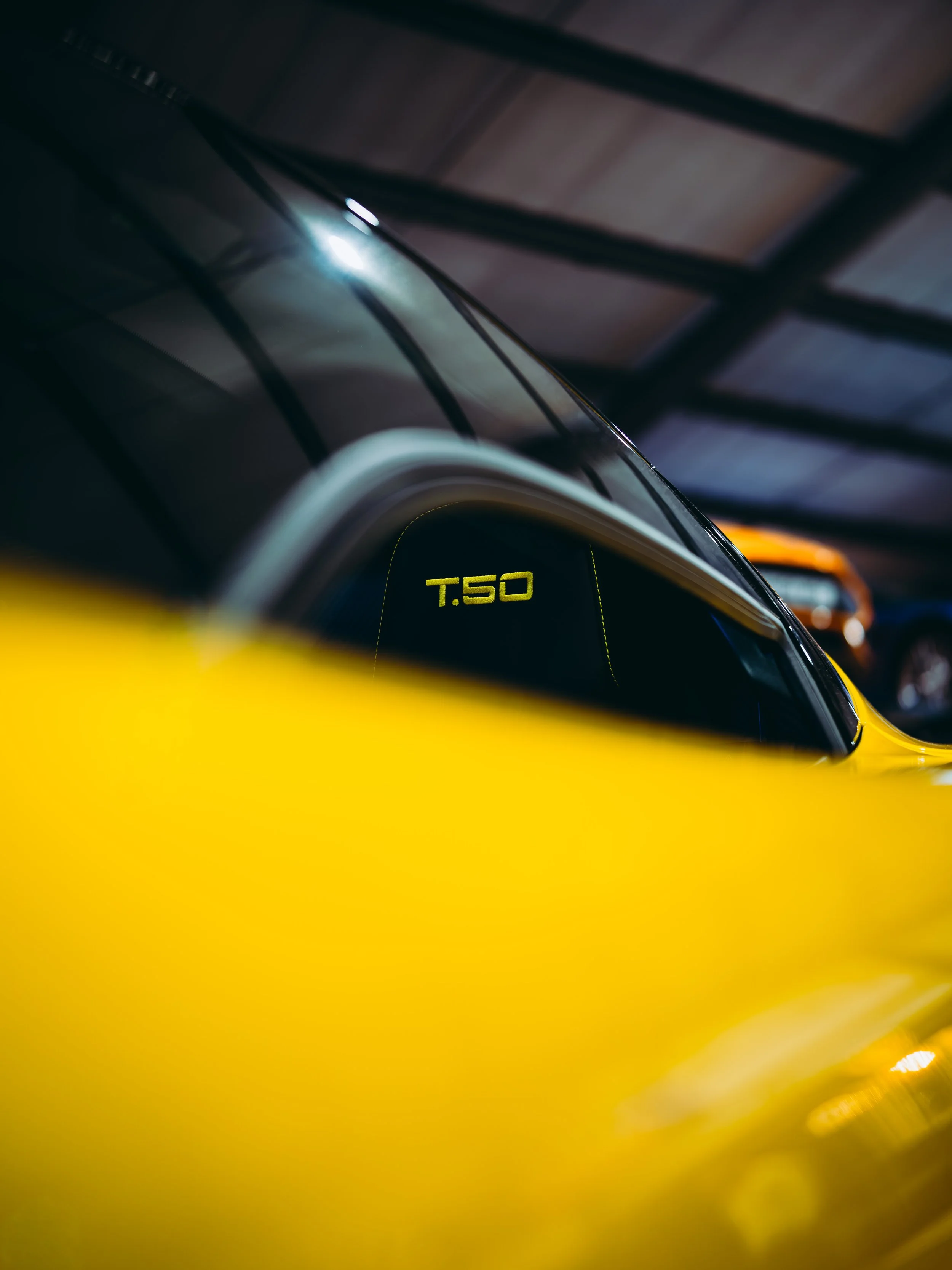 GMA T.50 headrest shot