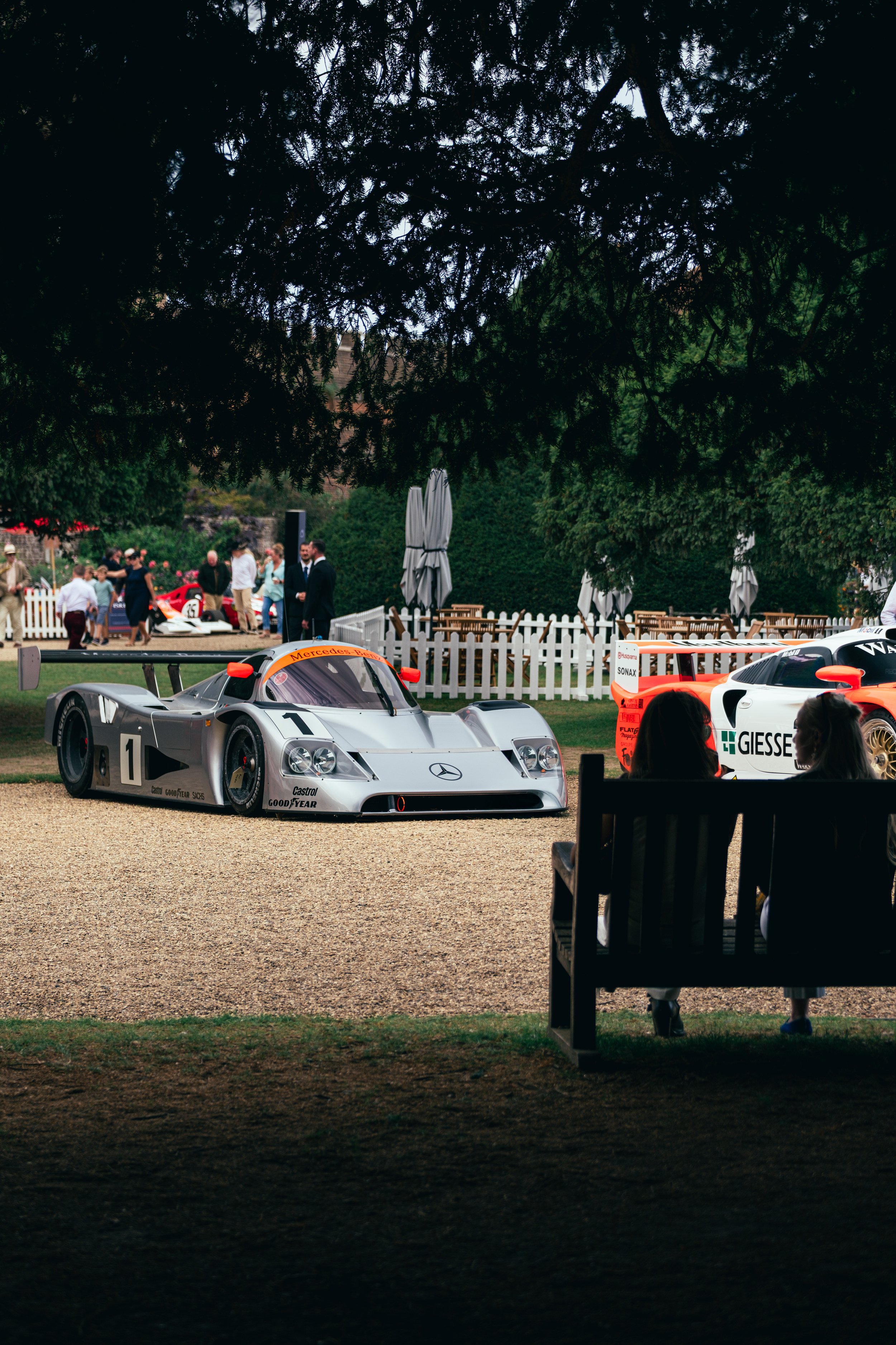 Mercedes C11 at Hampton Court