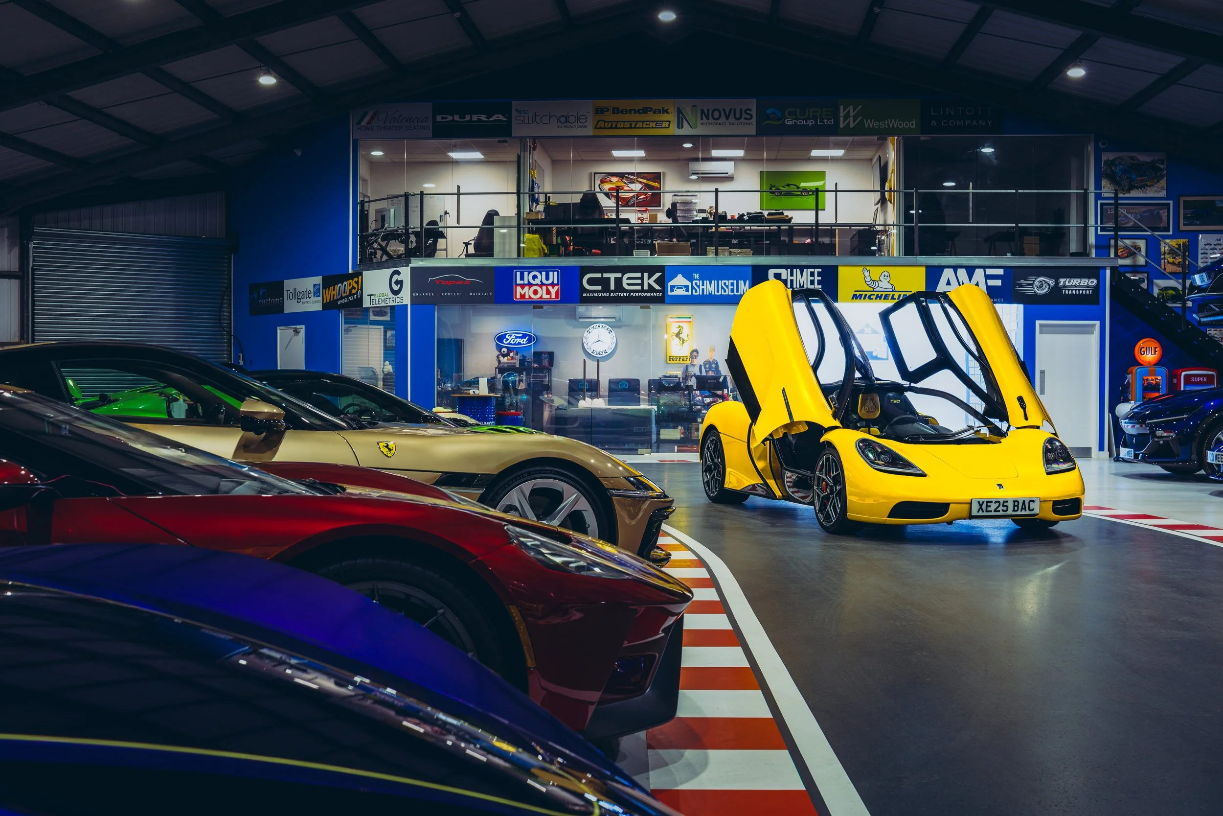 GMA T.50 Front 3/4 Shot with Doors Up