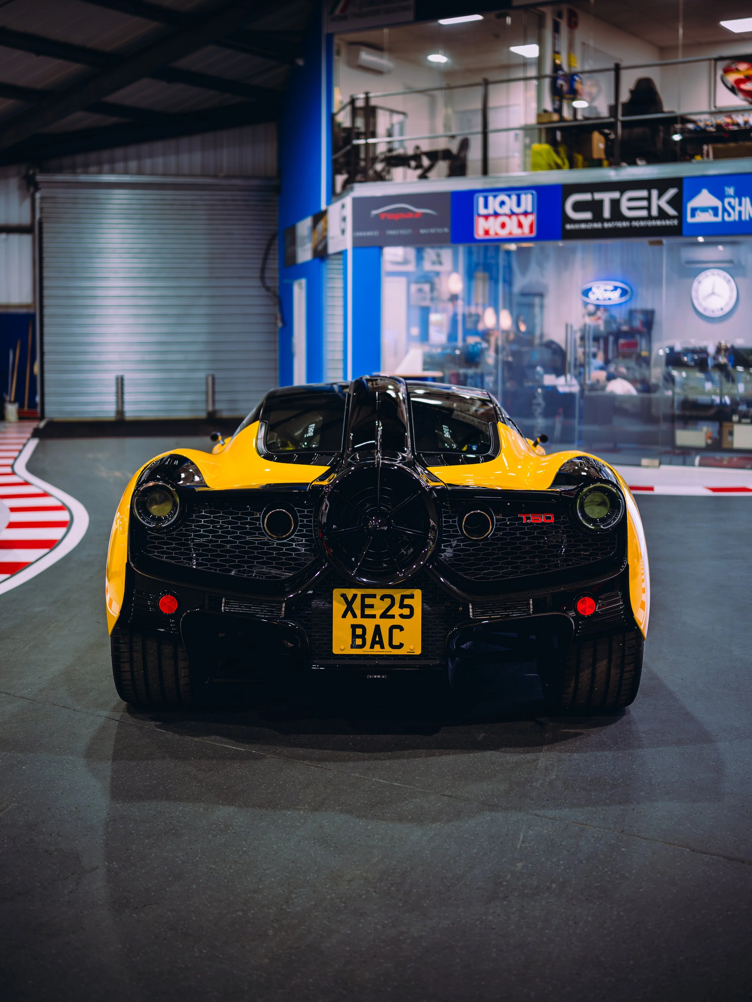 GMA T.50 Rear Head On Shot