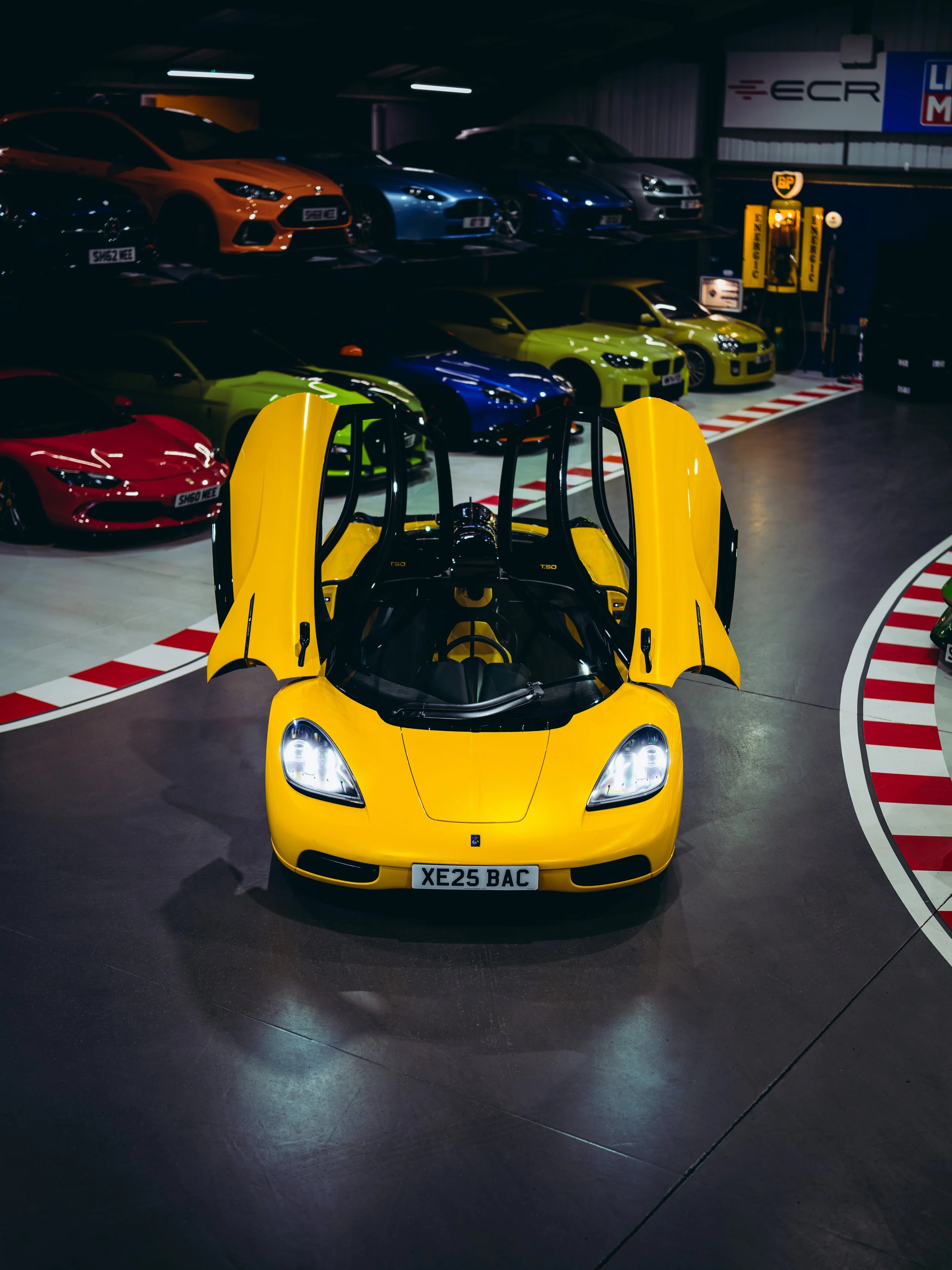 GMA T.50 Chassis 087 photographed during a private automotive photoshoot