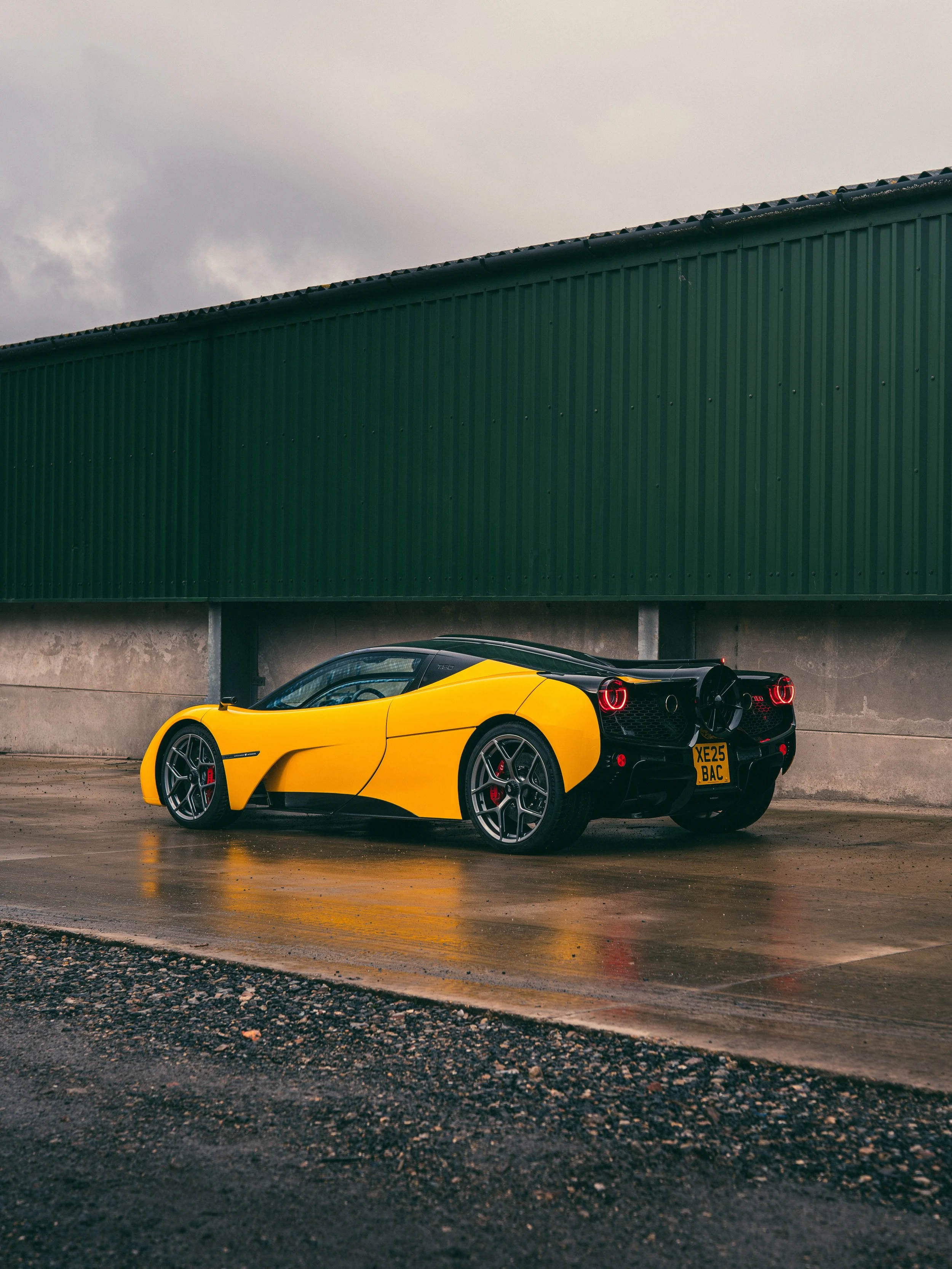 GMA T.50 Rear 3/4 Shot