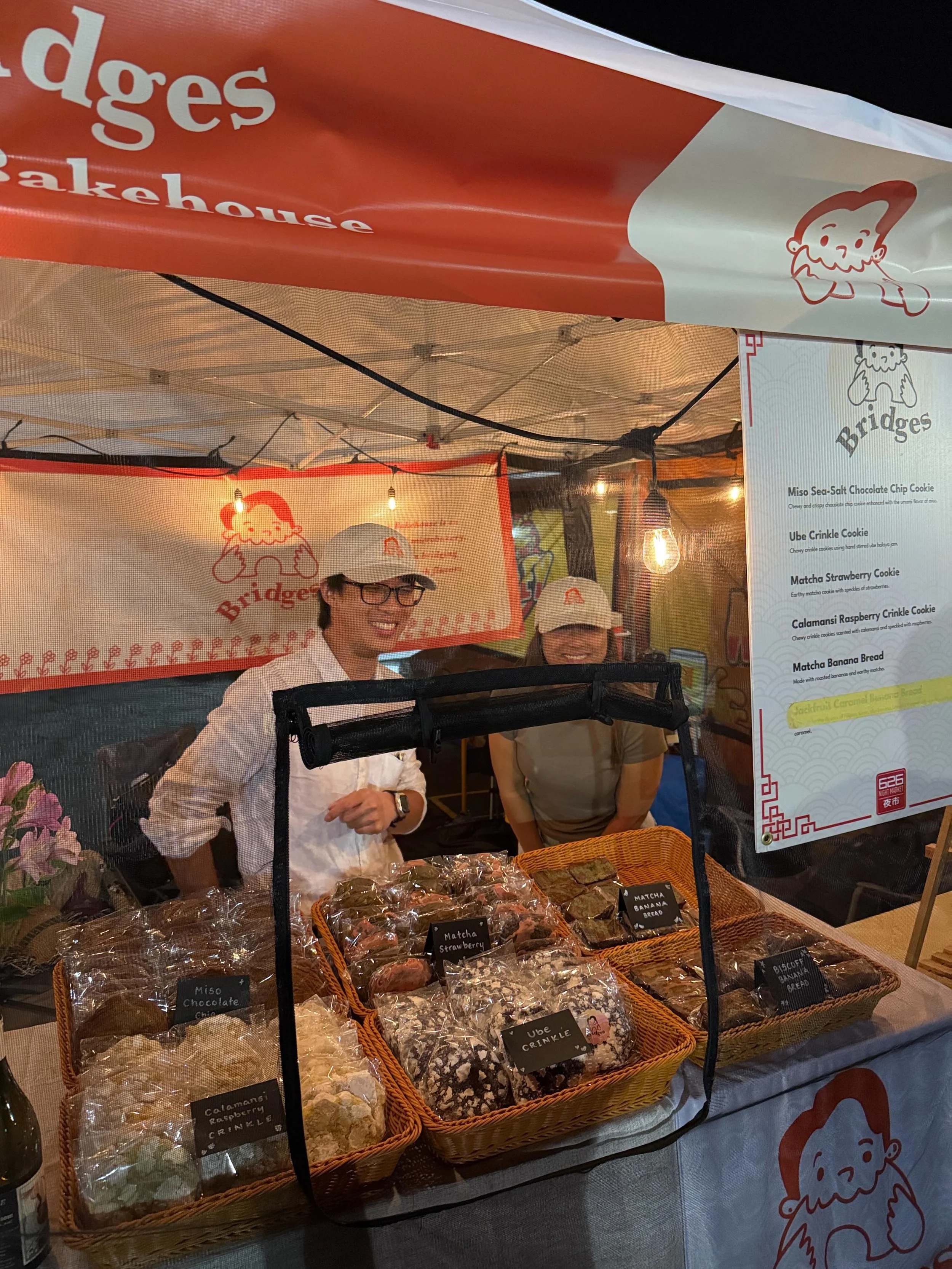 That&rsquo;s a wrap for day 2 at the @626nightmarket 🫣 Much love tonight for all the repeat customers who came back!! #smallbusiness #microbakery #626nightmarket #marketstall #cookies