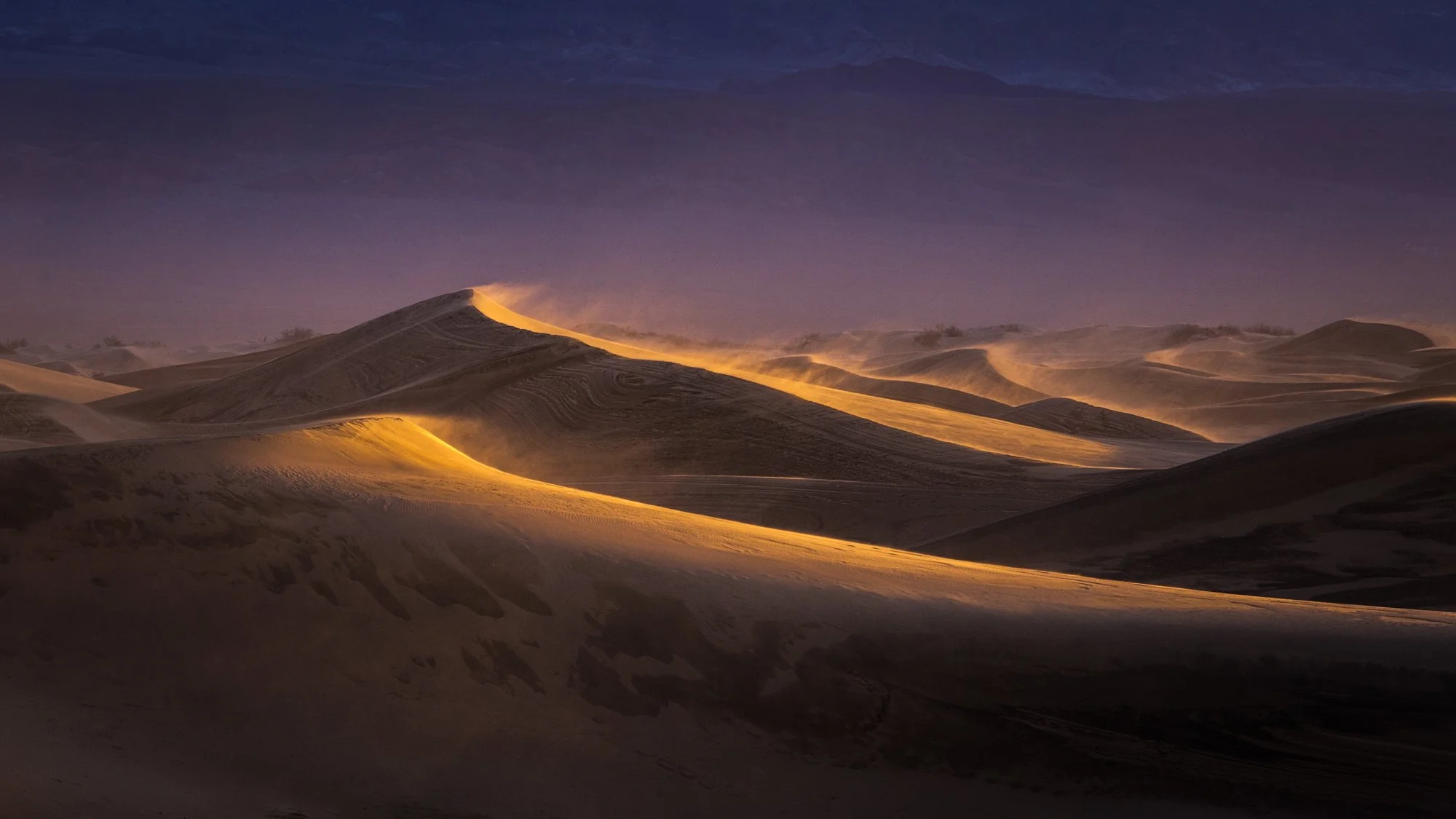 Mesquite Flats Sand Dunes Death Valley