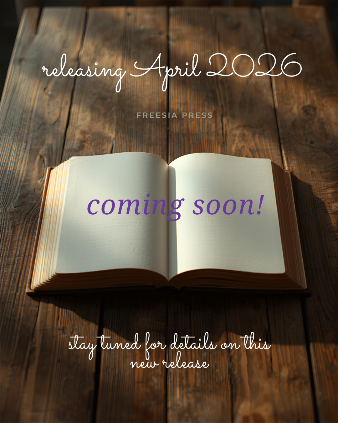 New Release Coming April 2026