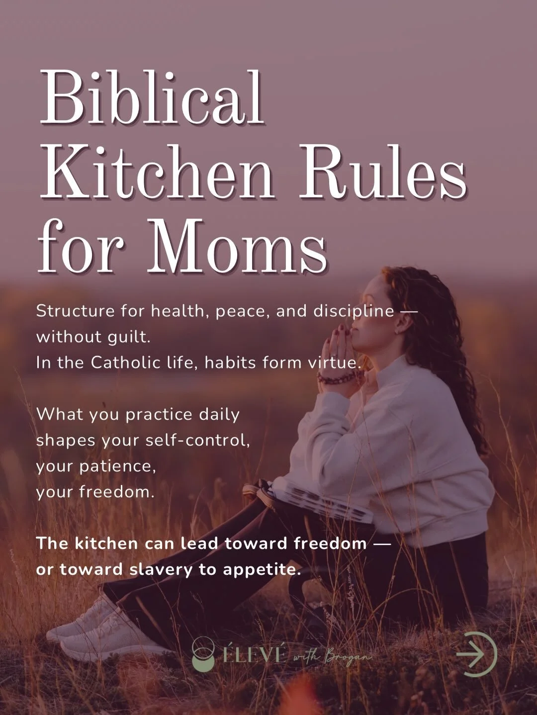 The kitchen can lead toward freedom &mdash;
or toward slavery to appetite.

This isn&rsquo;t about perfection.
It&rsquo;s about formation.

Discipline is not punishment.
It&rsquo;s protection.
And Jesus is our strength when self-control feels thin.

