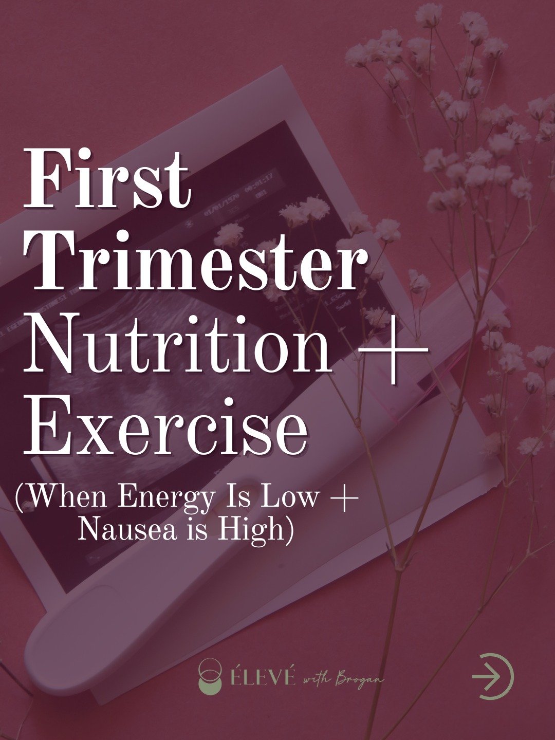 First trimester can feel brutal!
Walking up the stairs. Making supper. Even showing up feels like climbing a mountain.

Low energy, nausea, cravings, and zero motivation to move? All normal.

Do what you can today. Eat when you can, move when you can