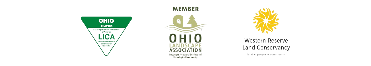 Logo of Ohio Landscape Association and Western Reserve Land Conservancy logo.