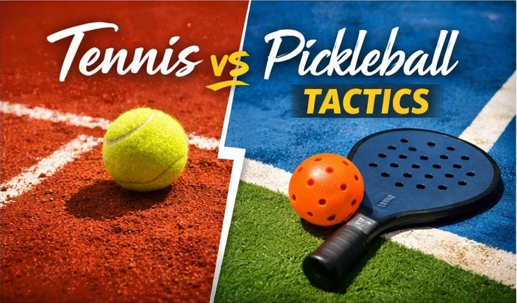 Tennis vs Pickleball Tactics