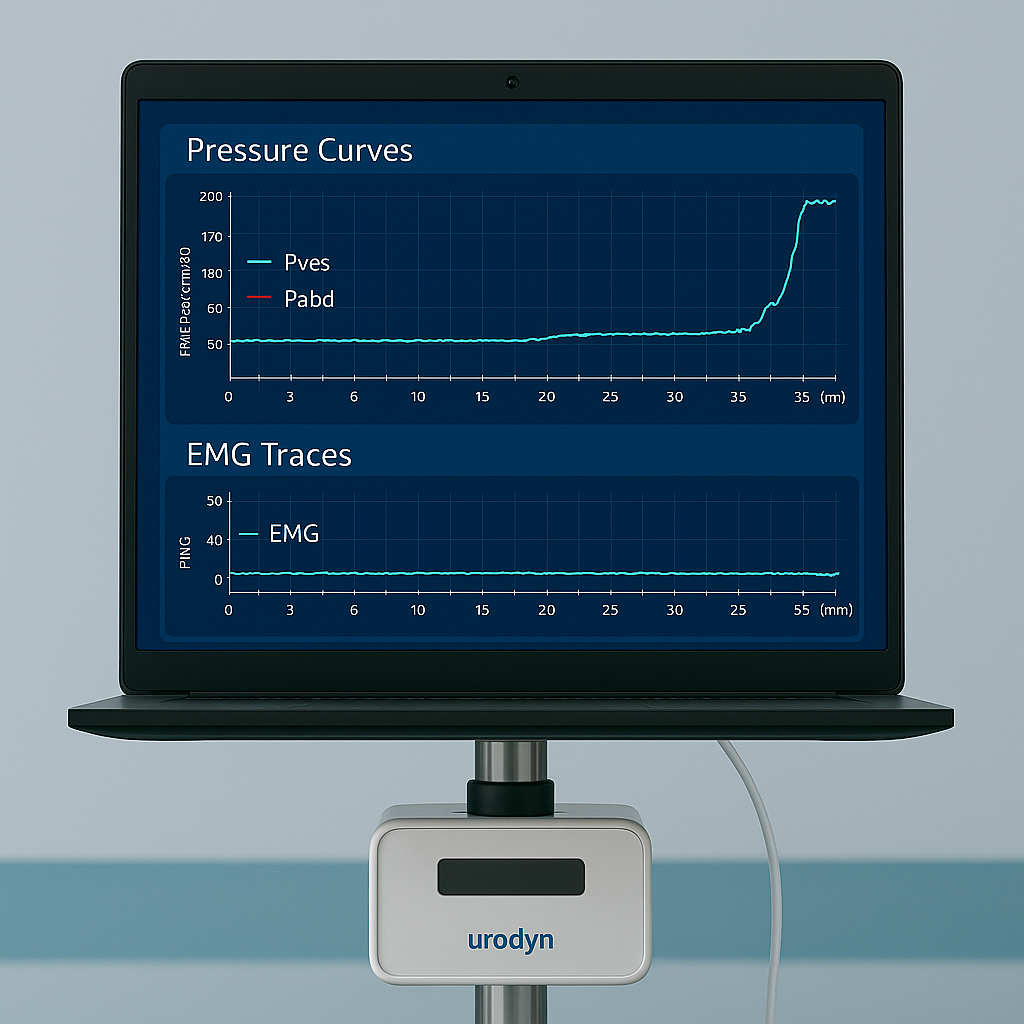 Appareil de mesure pour bilan urodynamique – Centre du Périnée