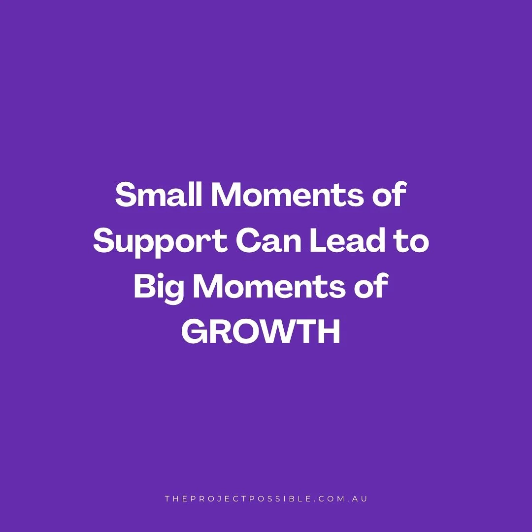 It&rsquo;s the little things that make the biggest difference 💜

#Brisbane #NDIS #Support