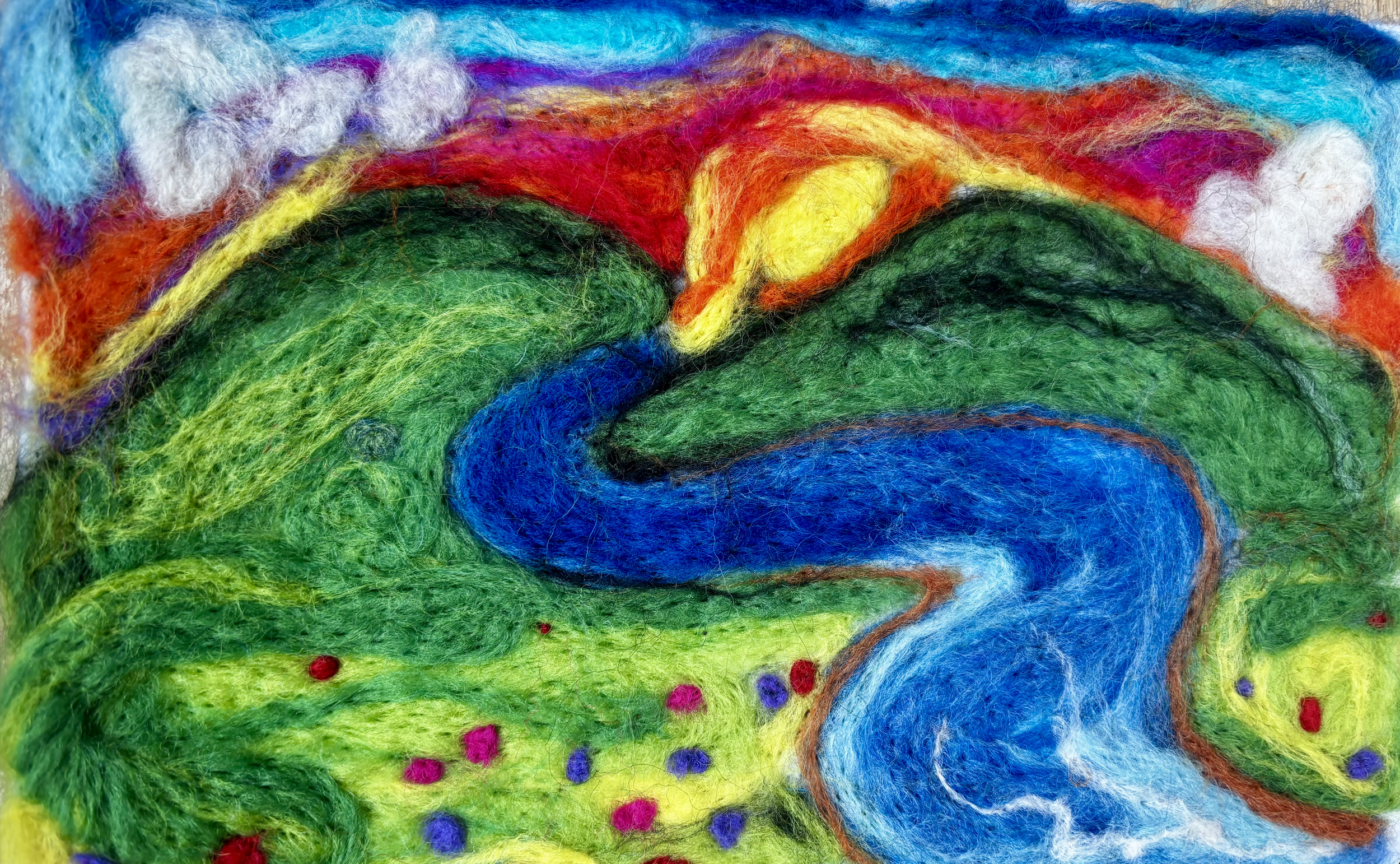 August Event - 2D Needle Felting