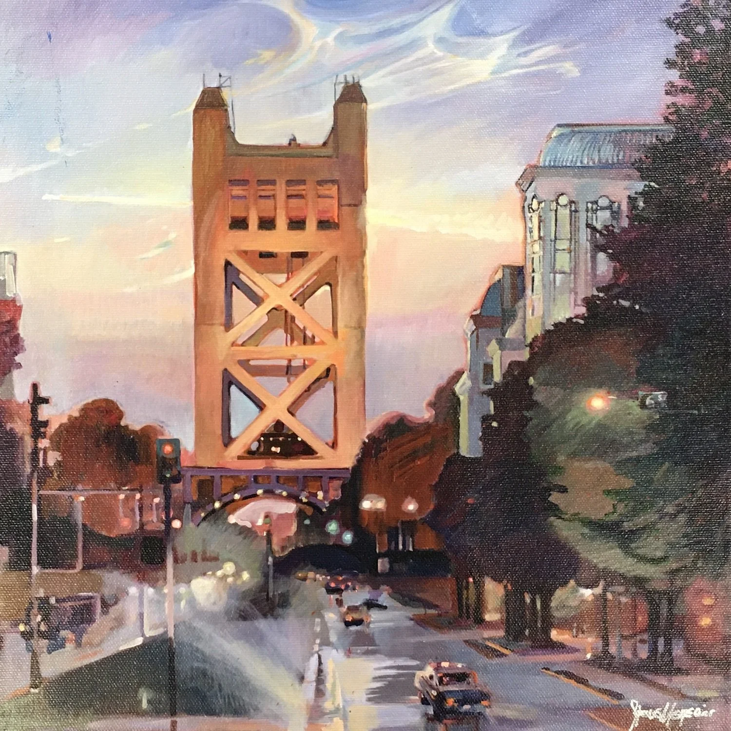 Tower Bridge Evening View