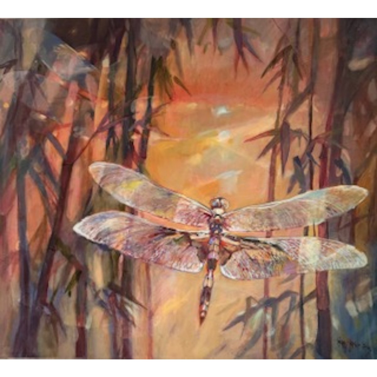 “Dragonflight“ - 42“x48“ - Oil on Canvas