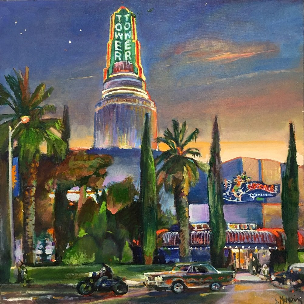 “Tower” - 24"x24” - Oil on Canvas