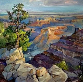 “Canyon Light” - 24”x24” - Oil on Canvas