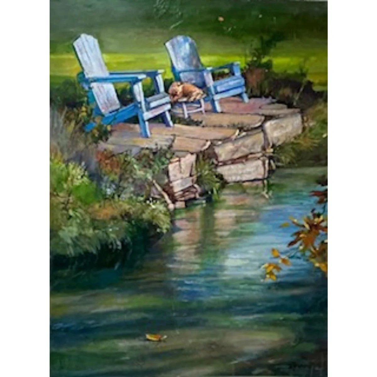 “Summer Almost Gone” - 30”x40” - Oil on Canvas