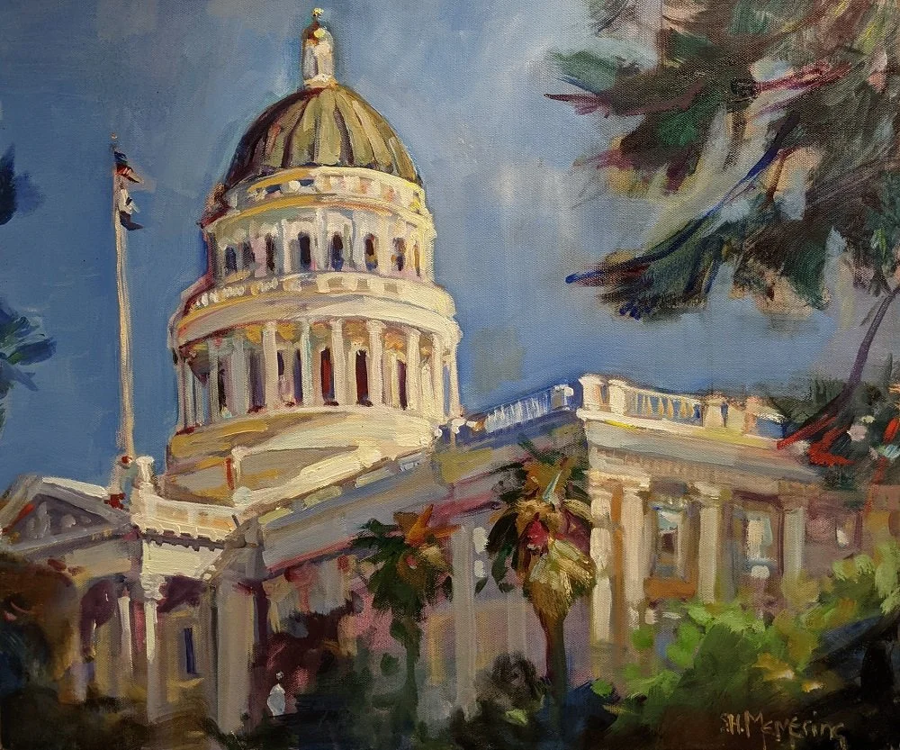 “Capitol Morning” - 20”x24” - Oil on Canvas