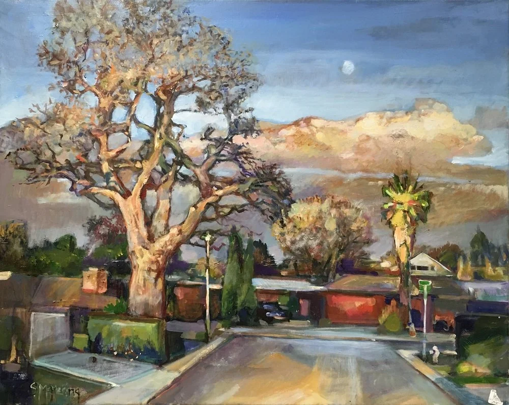 “Just Up The Street” - 24”x30” - Oil on Canvas