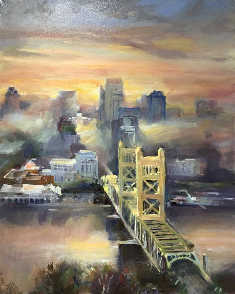 "Sleeping City" - 36"x24" - Oil on Canvas