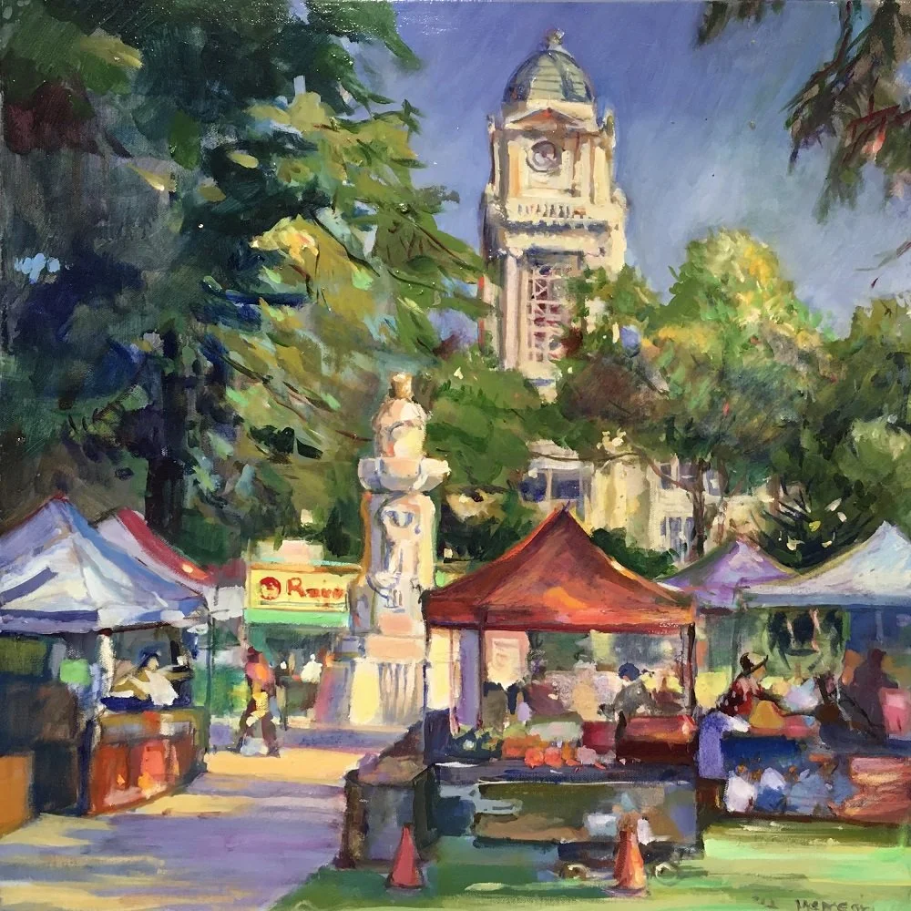 "Morning Day" - 24"x24" - Oil on Canvas