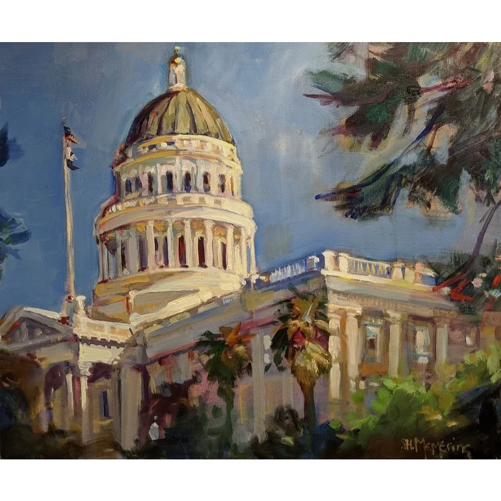 "Capitol Morning" - 20"x24" - Oil on Canvas