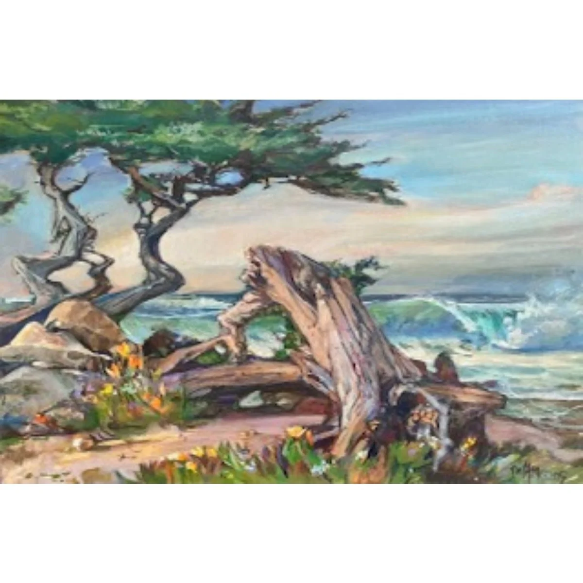 "17 Mile Drive Fantasy” - 24”x36” - Oil on Canvas