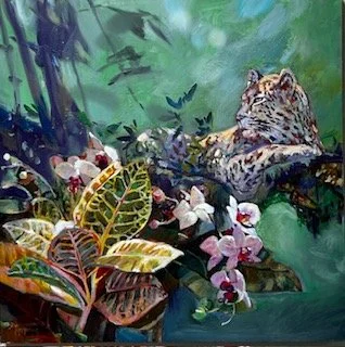 “Jaguar Fantasy“ - 40”x30” - Oil on Canvas