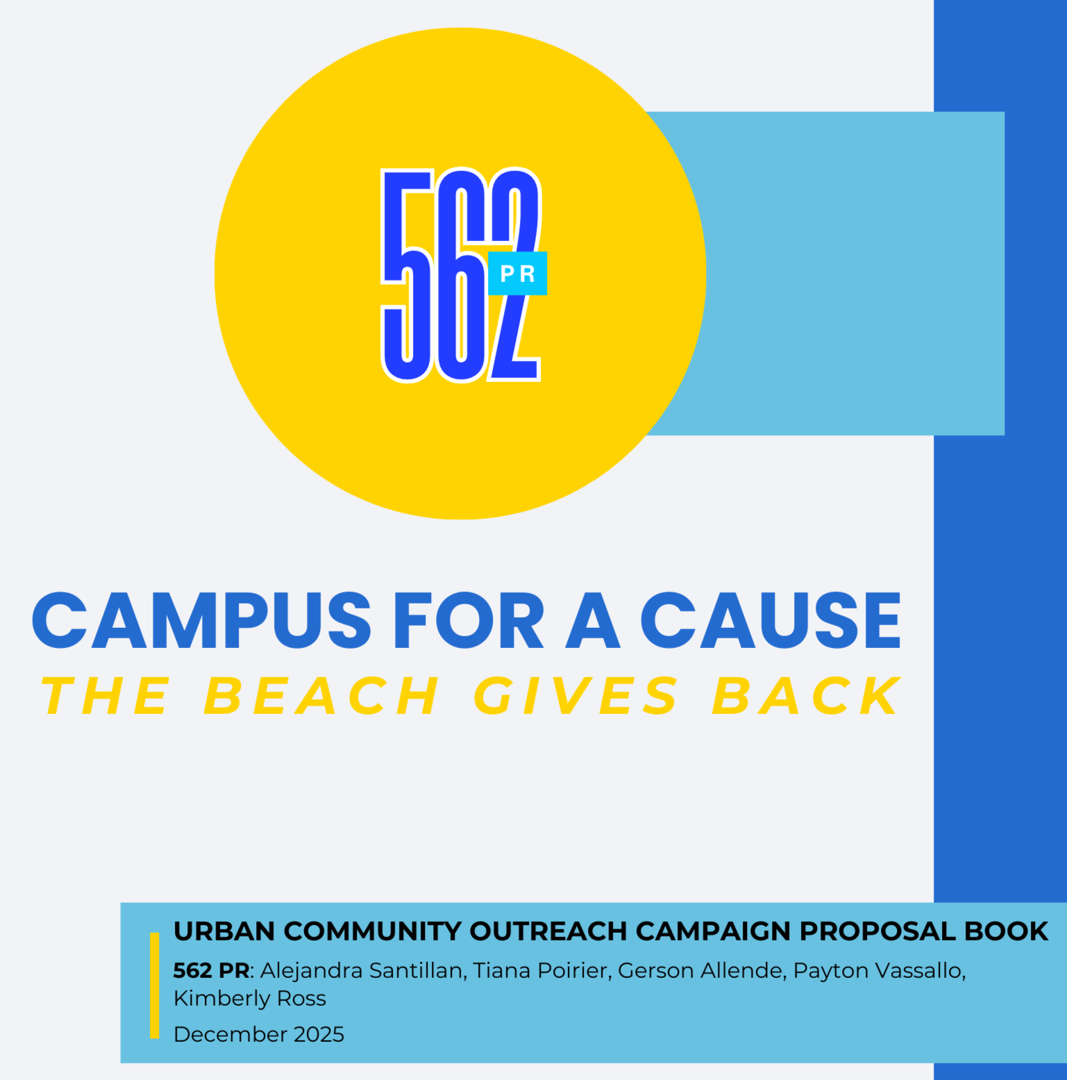 Urban Community Outreach Campaign Proposal